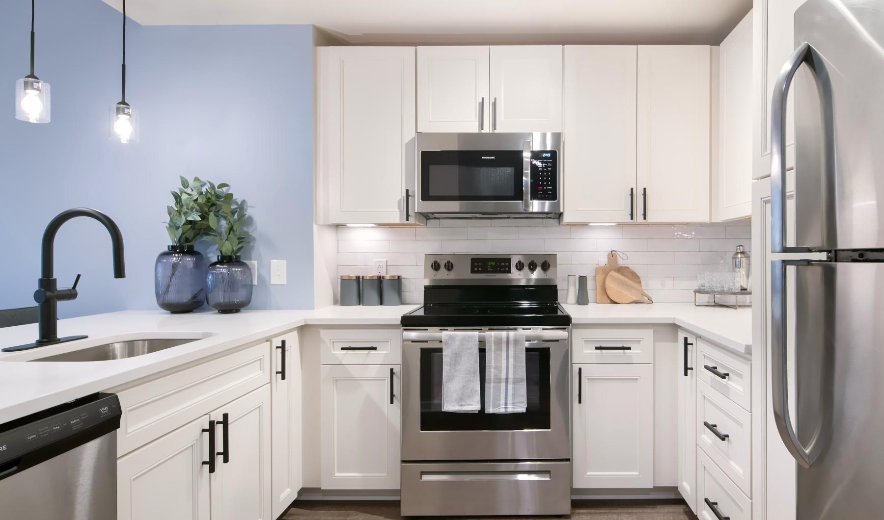 Beautiful kitchens with designer finishes a kitchen with white cabinets